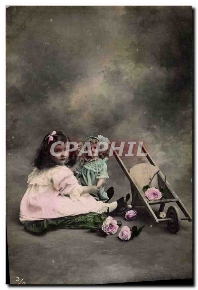 CPA Fantaisie Enfant Poupee