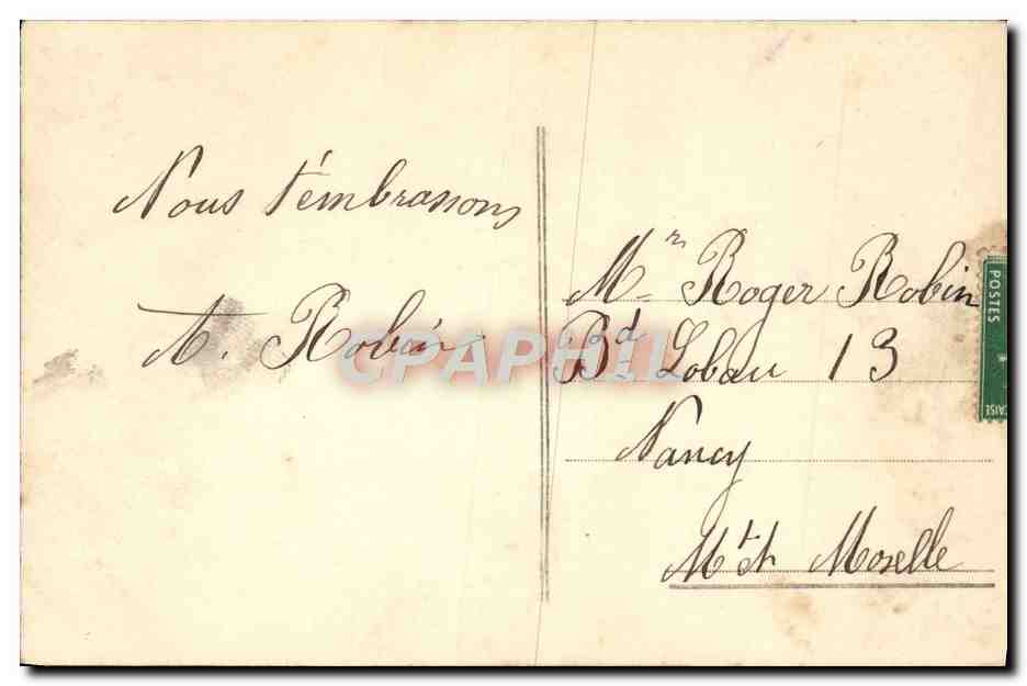 CPA Fantaisie Enfant  — Verso