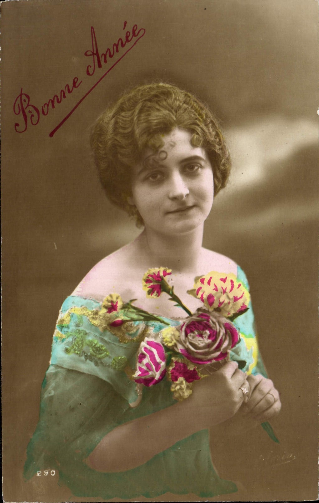 CPA Fantaisie Femme