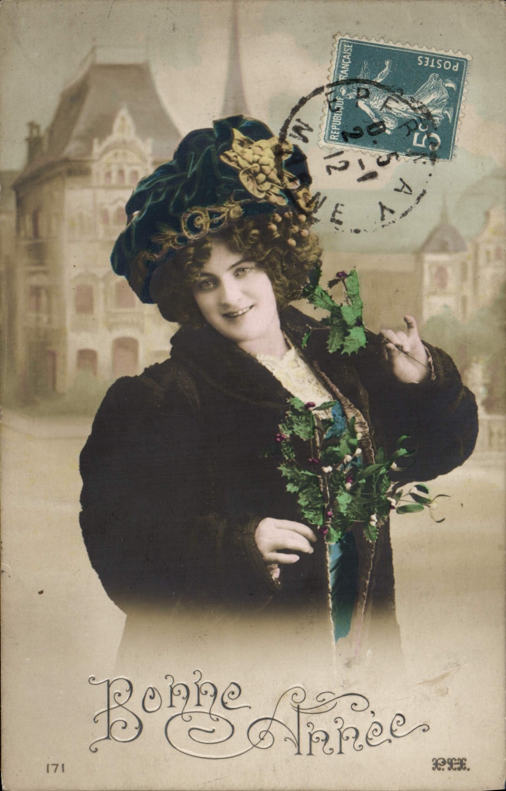 CPA Fantaisie Femme