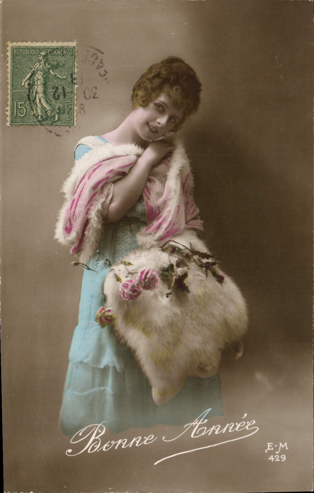 CPA Fantaisie Femme