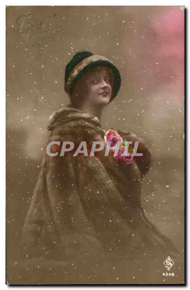 CPA Fantaisie Femme 