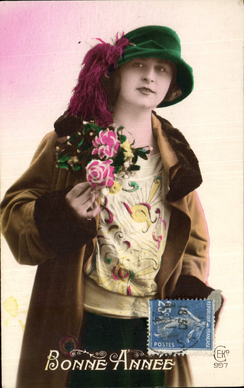 CPA Fantaisie Femme