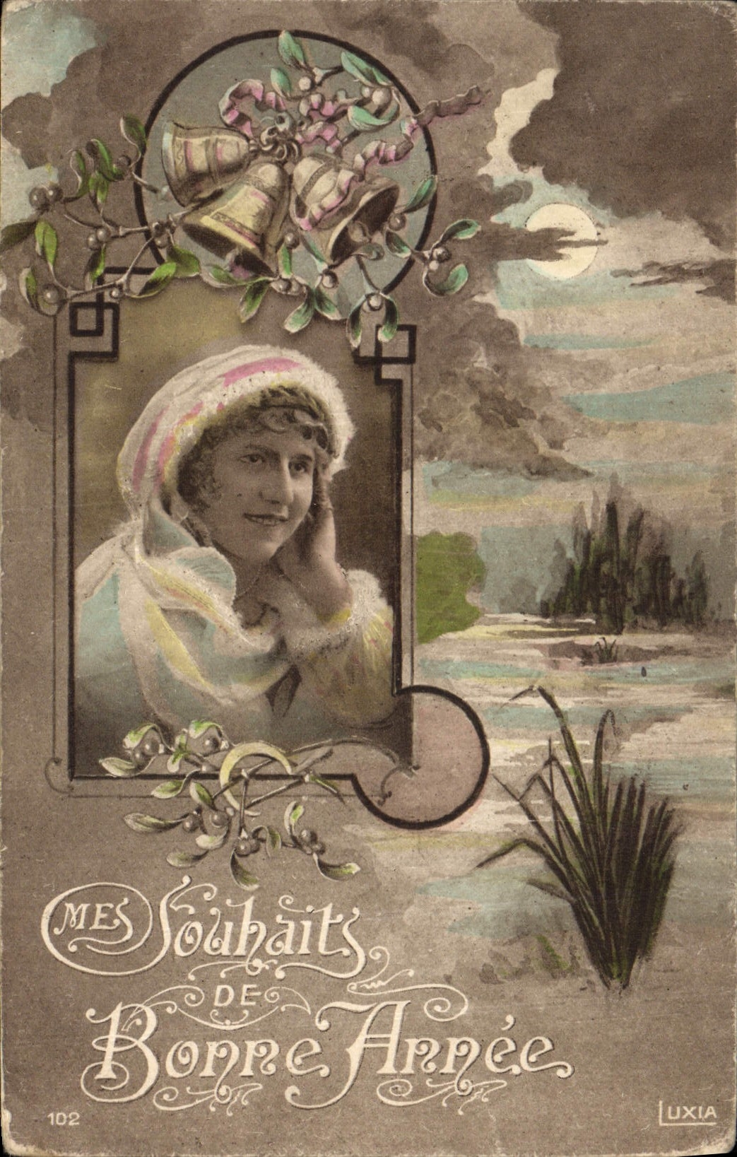 CPA Fantaisie Femme 