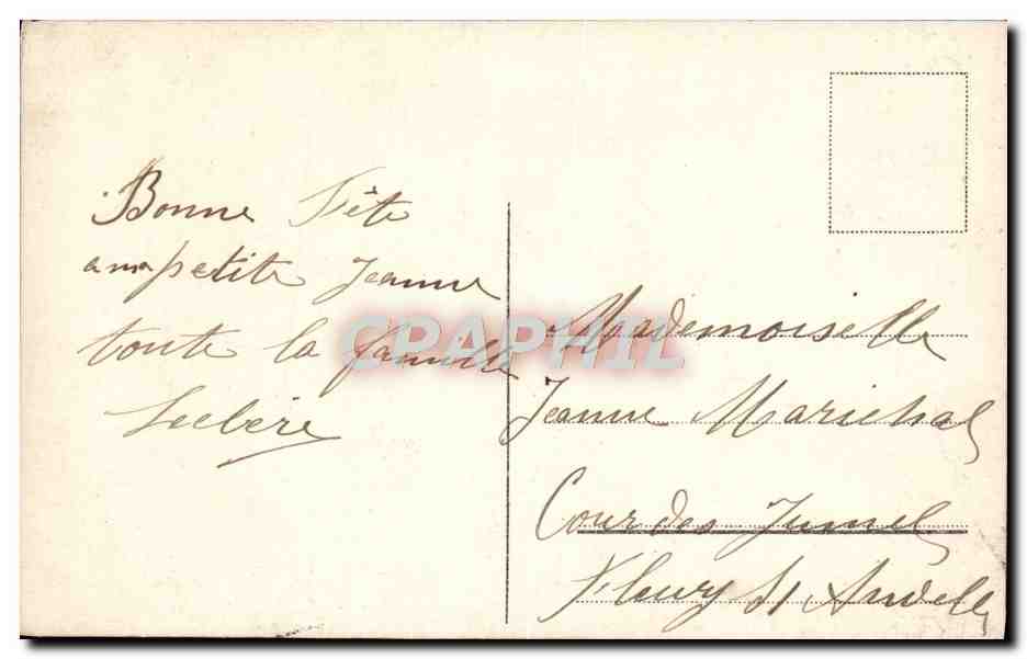CPA Fantaisie Enfant — Rückseite