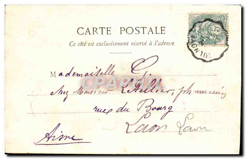 Prêtres d'une jeune fille — Sainte-Catherine — Éditeur non identifié, n° de série non visible — Rückseite
