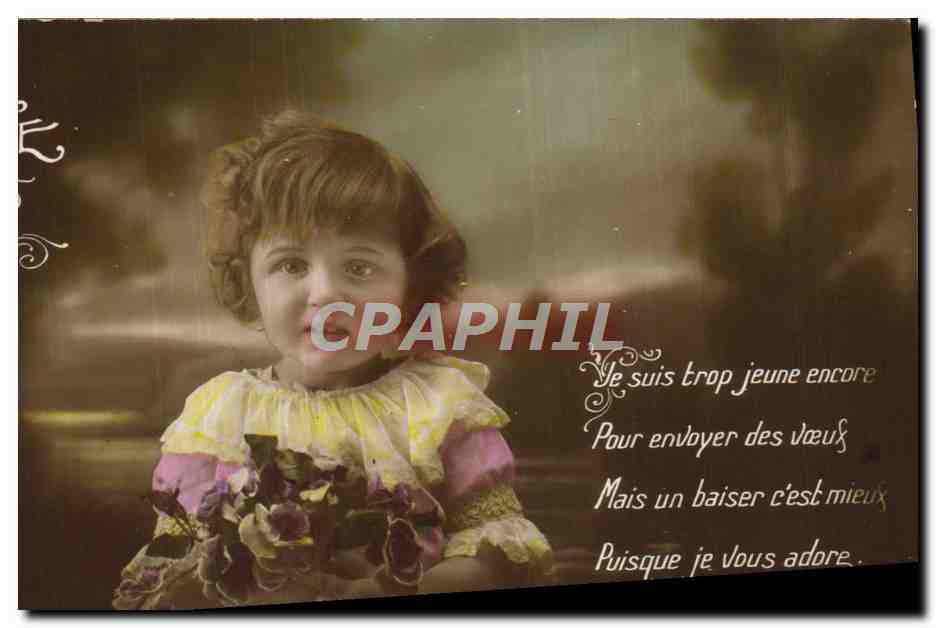 CPA Fantaisie Enfant