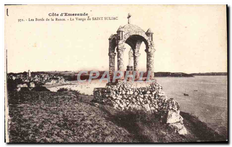 Côte d'Emeraude — Les Bords de la Rance — La Vierge de Saint Suliac