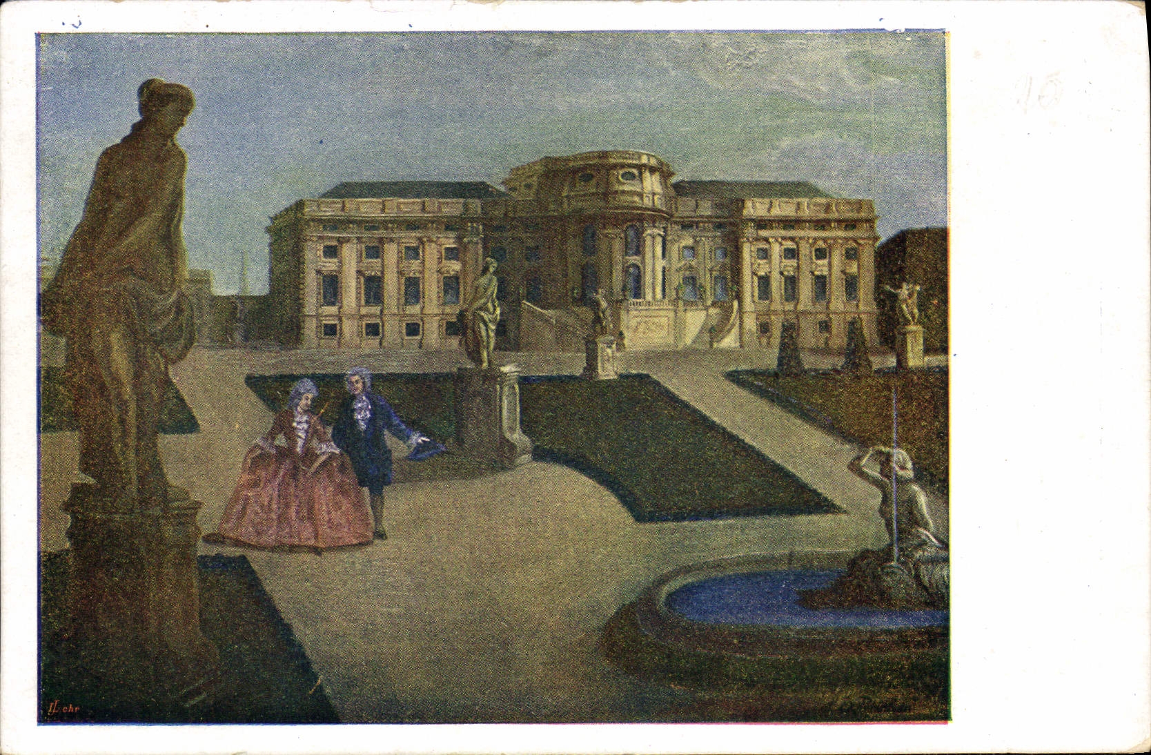 CPA Wien Schwarzenbergschloss 