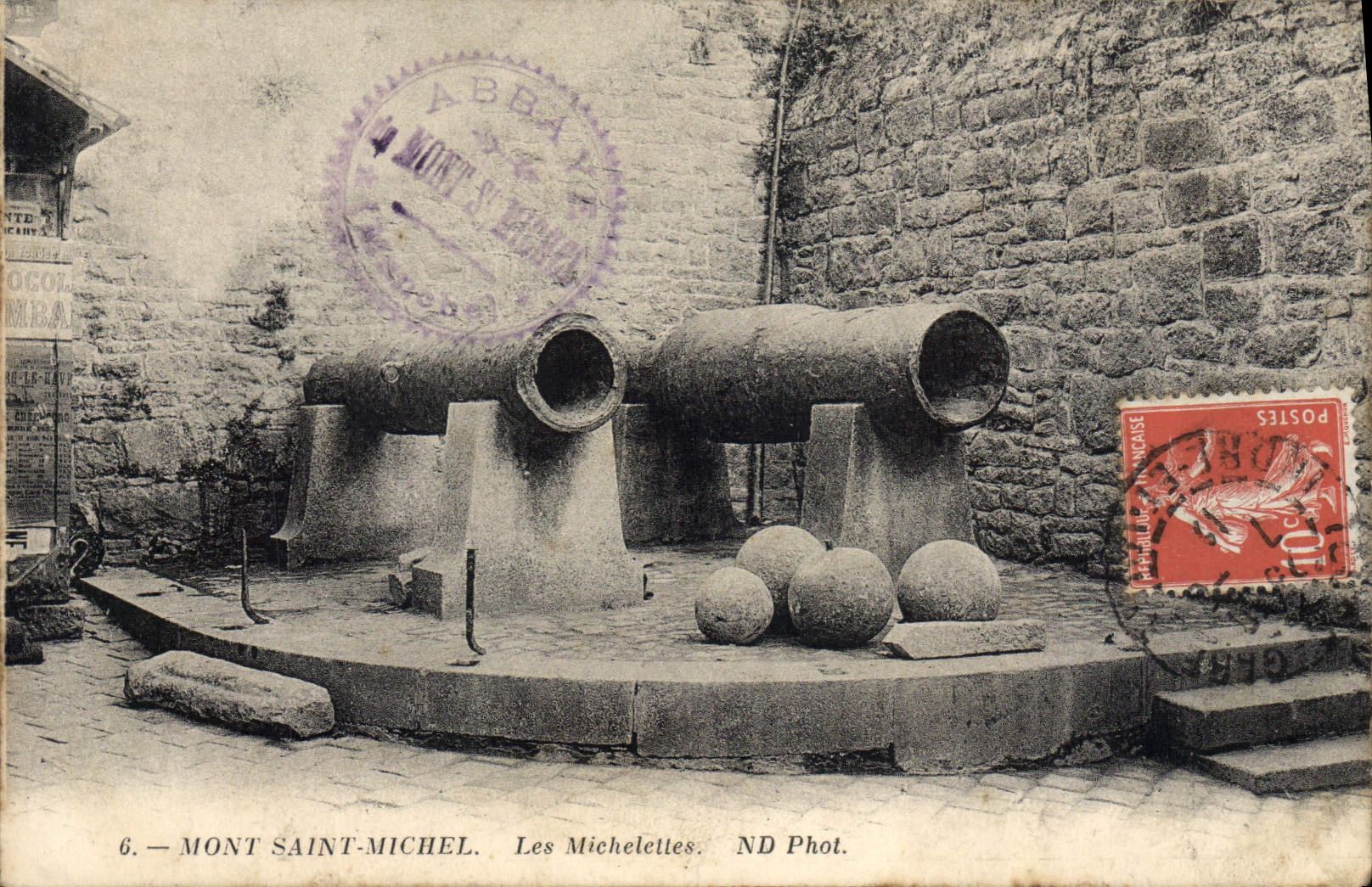 Mont Saint-Michel — Les Michelettes — ND Phot.