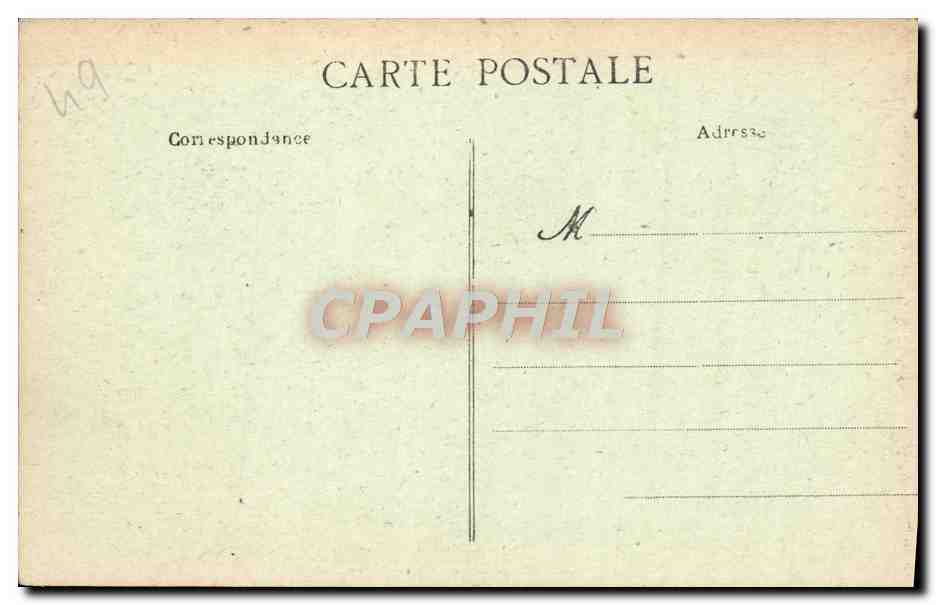 CPA Angers Le Chateau Vue D'ensemble — Verso