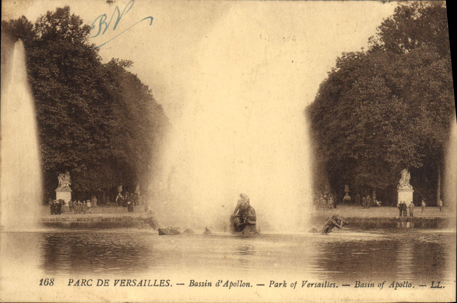 CPA Parc De Versailles Bassin d'Apollon