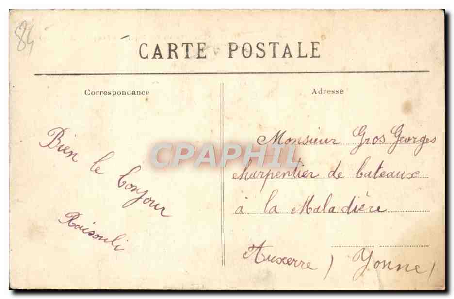 Avignon — Palais des Papes, les Remparts et le Rhône — Éditeur : G. H. G. (n° 91) — Reverso