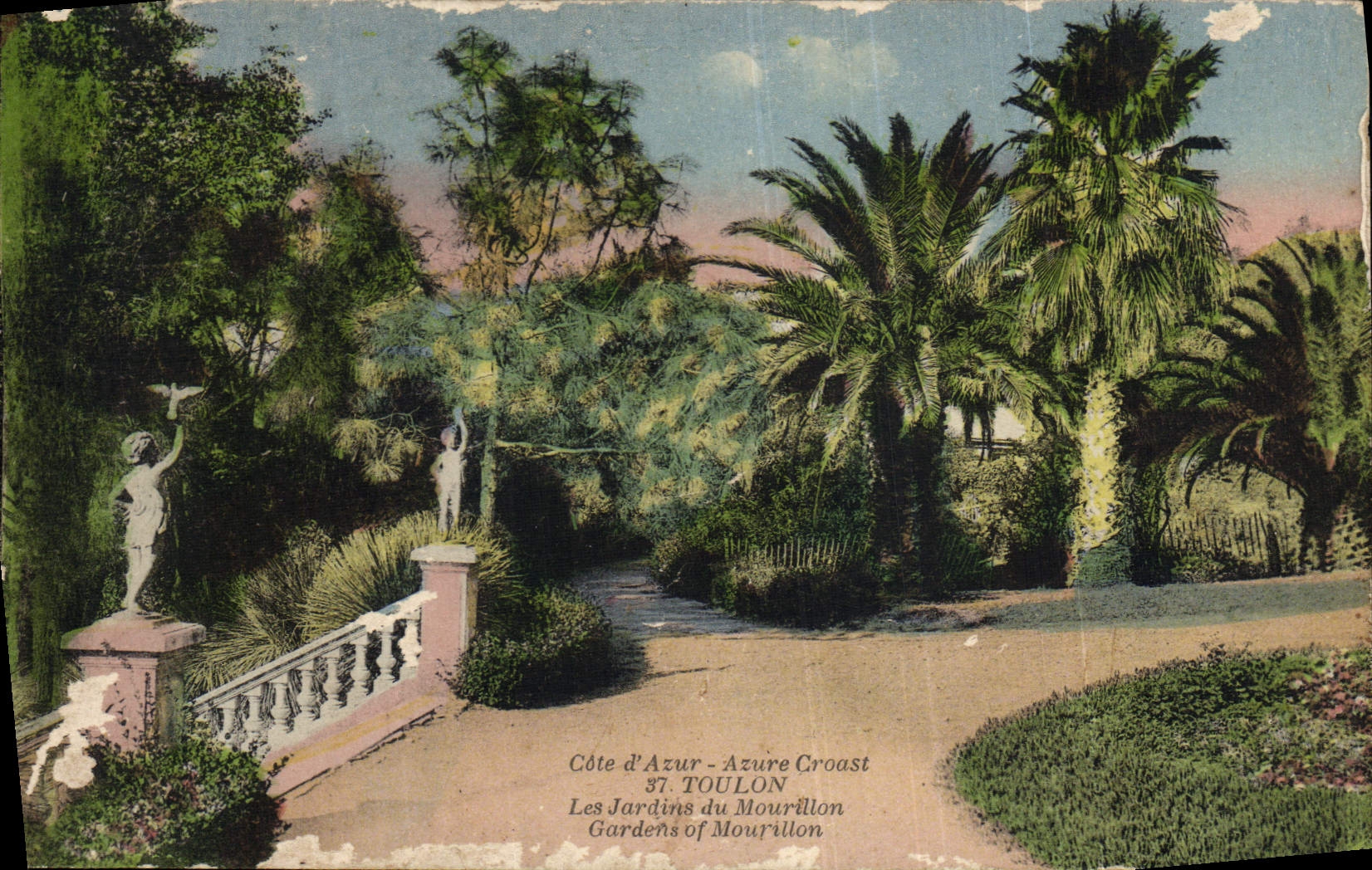 Les Jardins du Mourillon — Côte d'Azur, Toulon — éditeur non visible