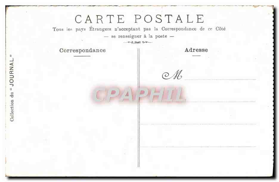 CPA Versailles Le palais Salon de Marie Antoinette  — Rückseite