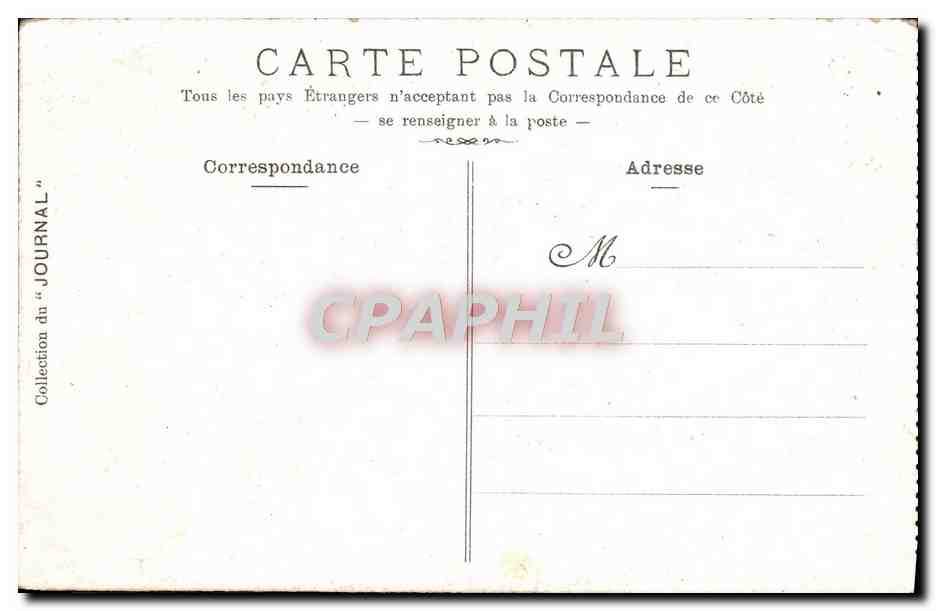 CPA Versailles Le Parc Bosquet de la colonnade  — Verso