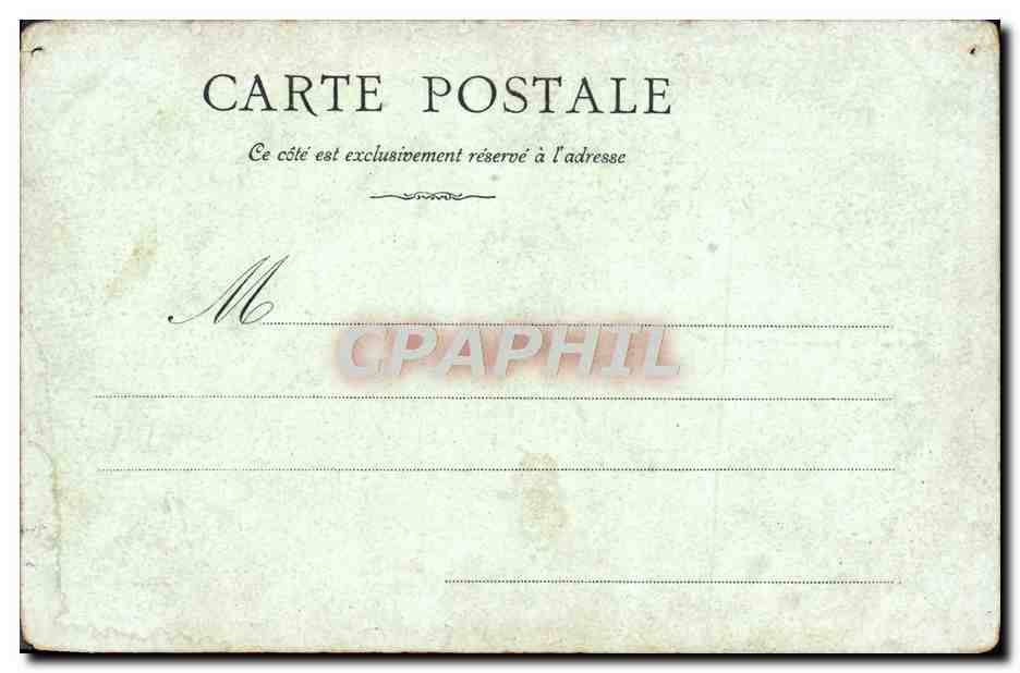 CPA Versailles Hameau de Marie Antoinette Le moulin La laiterie — Verso
