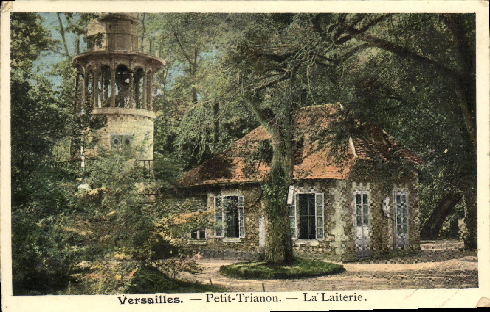 CPA Versailles Petit Trianon La laiterie 