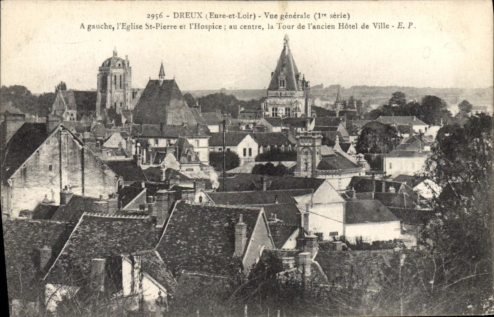 Dreux (Eure-et-Loir) — Vue générale (1ère série) — E.P.