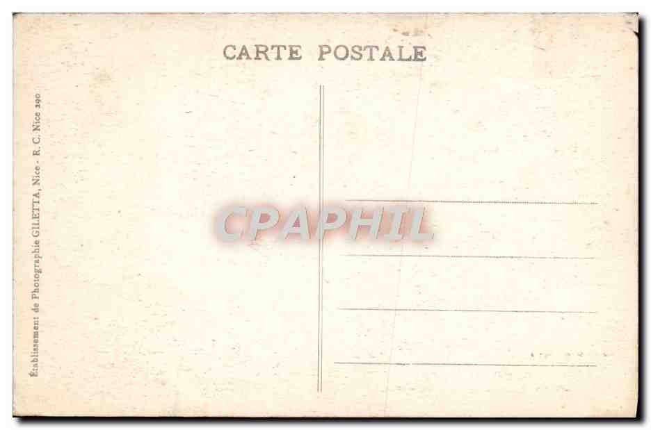 CPA Saorge Madone del Poggio Interieur — Rückseite