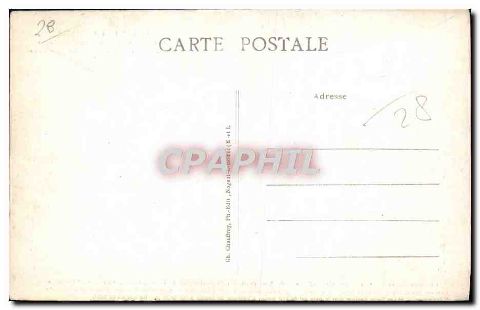 Le Château de Saint-Jean à Nogent-le-Rotrou — Le Perche Pittoresque, n° 064 — Éditeur Chaudfroy, Nogent-le-Rotrou — Reverso