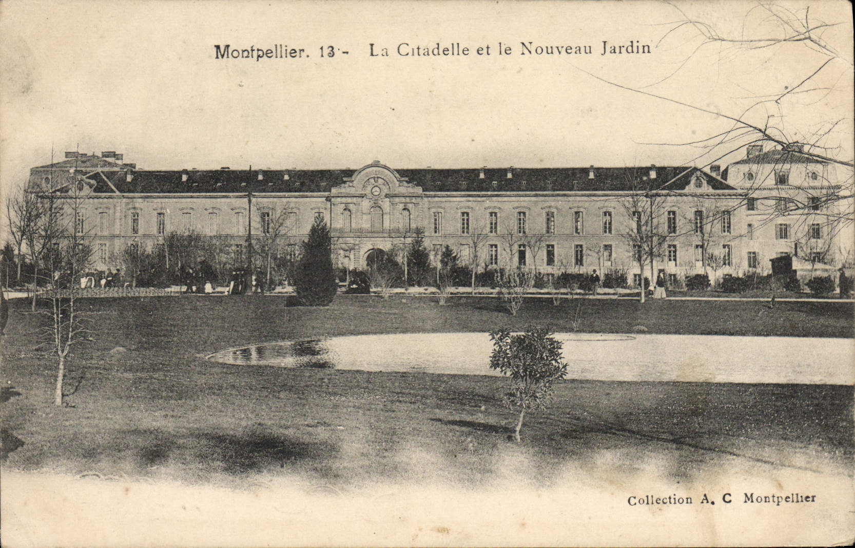 Montpellier - La Citadelle et le Nouveau Jardin — Collection A.C. Montpellier
