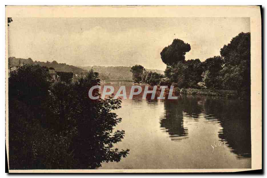 La Seine en bordure de la Route de Paris à Saint-Germain-en-Laye — Saint-Germain-en-Laye — Édition d'Art YVON