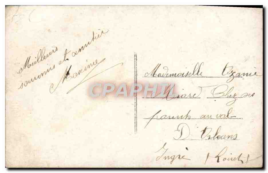 CPA Fantaisie Femme Telephone — Rückseite