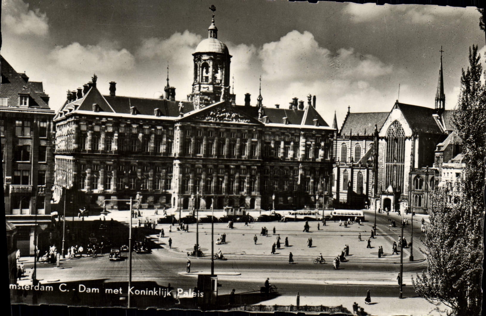 CPM Amsterdam Dam met Koninklijk Paleis