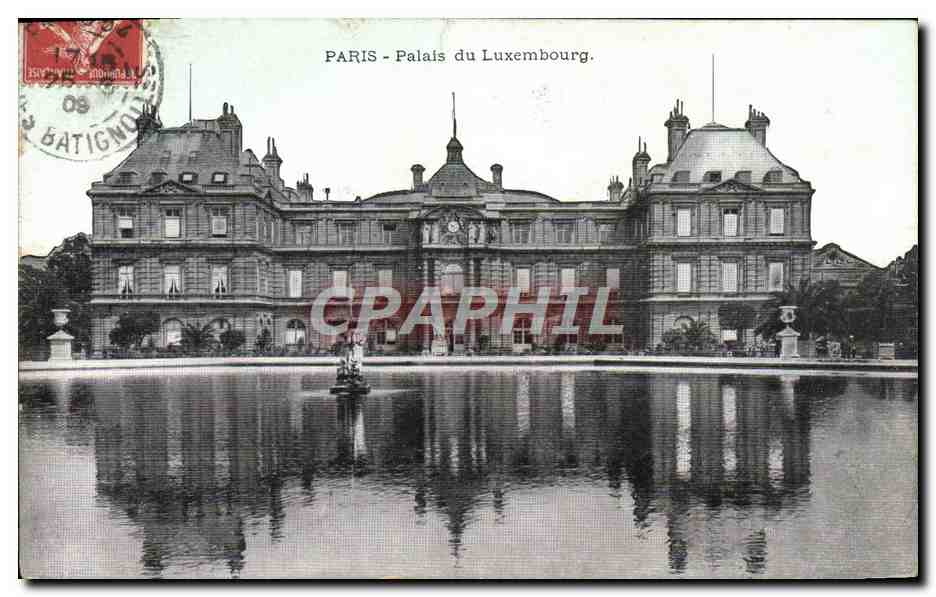 CPA Paris Palais du Luxembourg