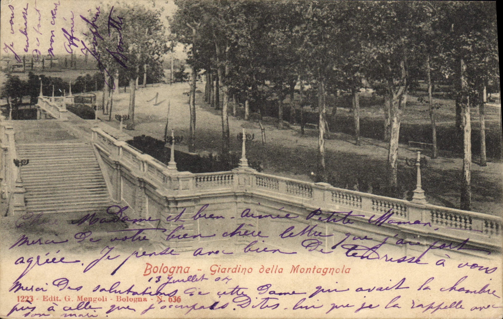 CPA Bologna Giardino della Montagnola