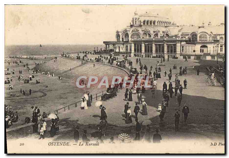 CPA Ostende Le Kursaal