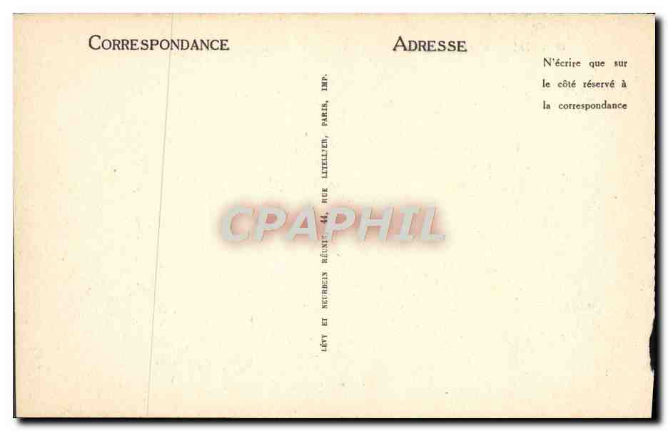 CPA Oudjda La Grande Mosquee Jama El Kebir  — Rückseite