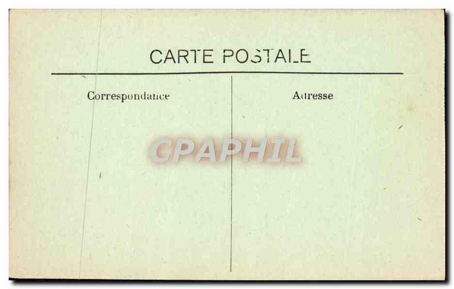 CPA Fez Interieur de la Mosquee Moulay Driss — Rückseite