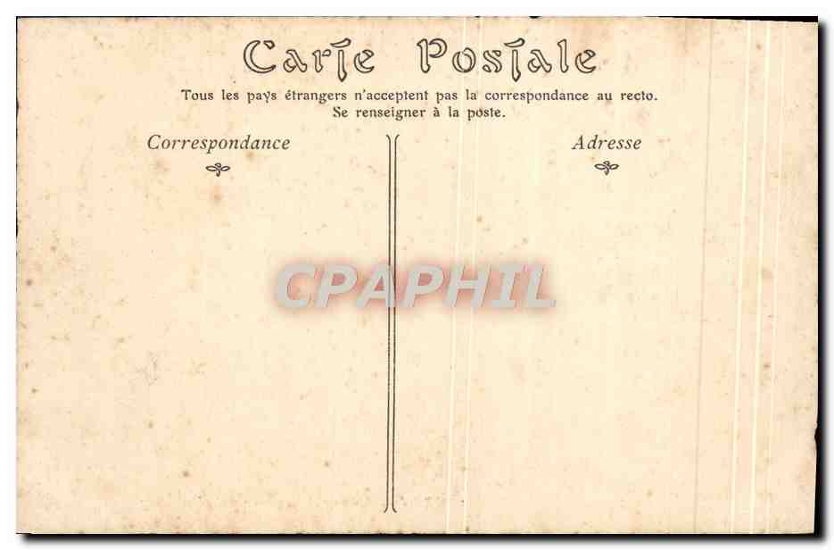 CPA Oran Un coin de la promenade de l'etang — Rückseite