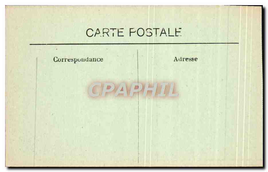 CPA Fez Entree d'Une Chambe Juive Juif Judaica — Rückseite