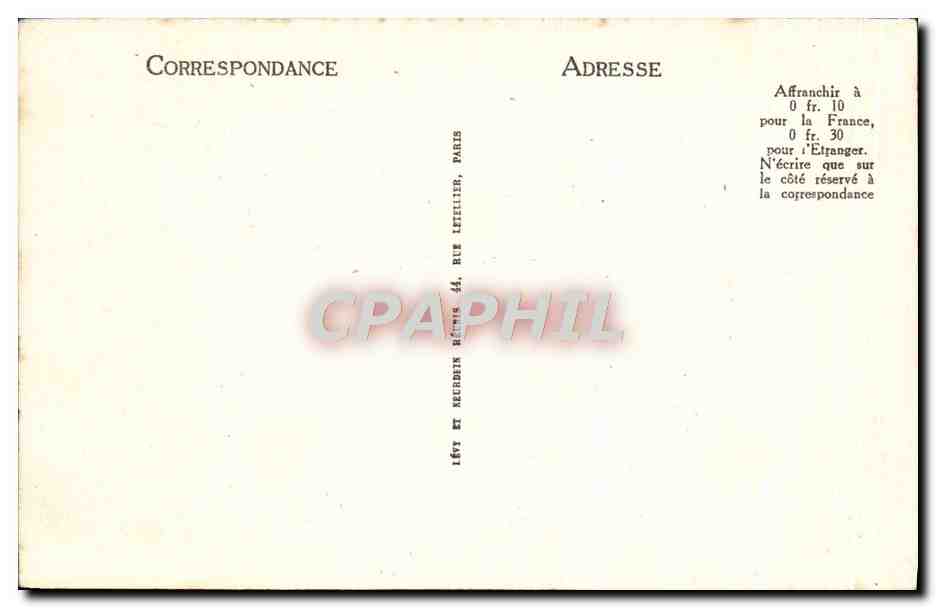 CPA Scenes Et Types Au Bord d'Un oued Palmiers dattiers — Rückseite