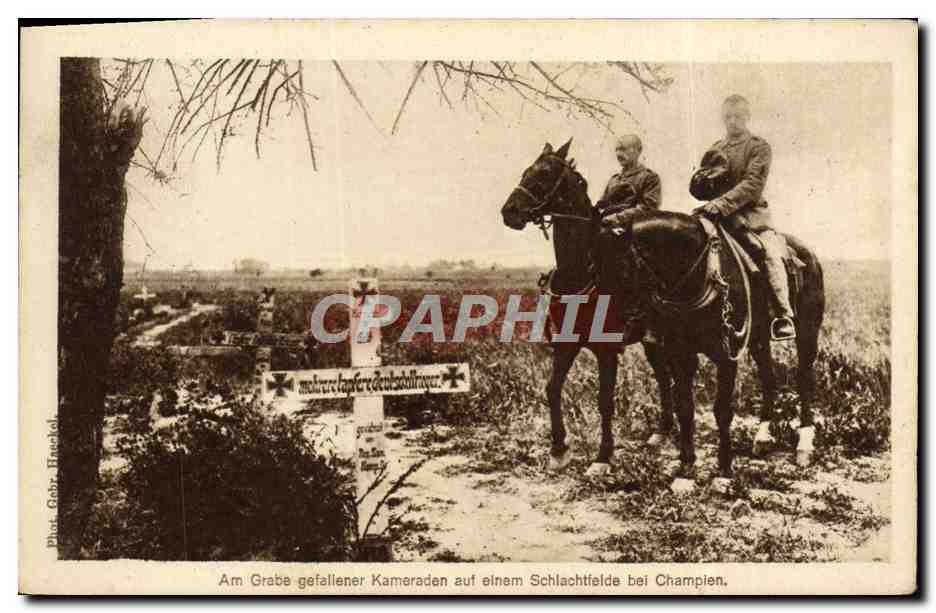CPA Soldats Allemands militaria