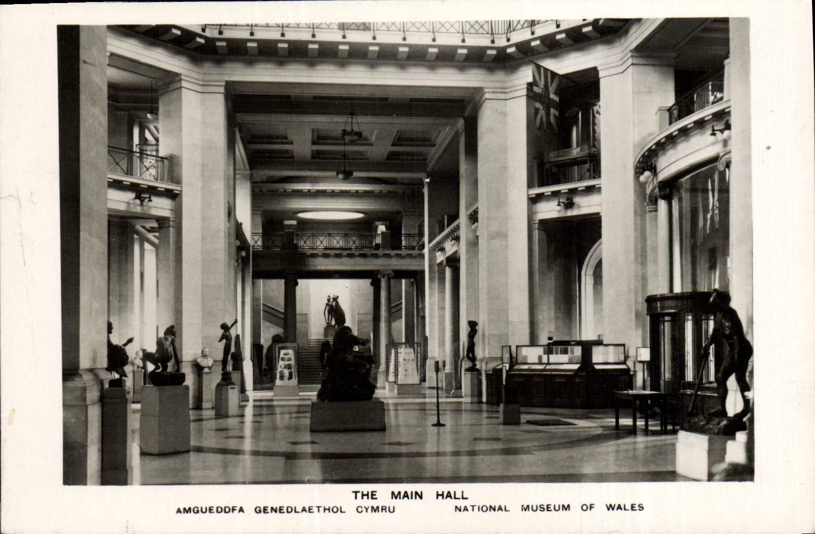 CPA The Main Hall Amgueddfa Genedlaethol Cymru 