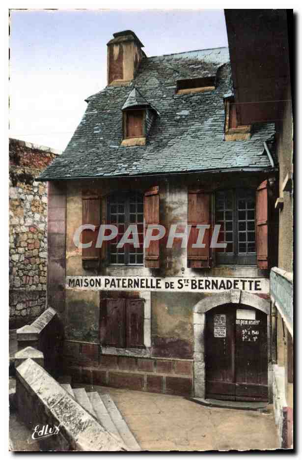 CPM Lourdes Maison Paternelle de Ste Bernadette Soubirous 