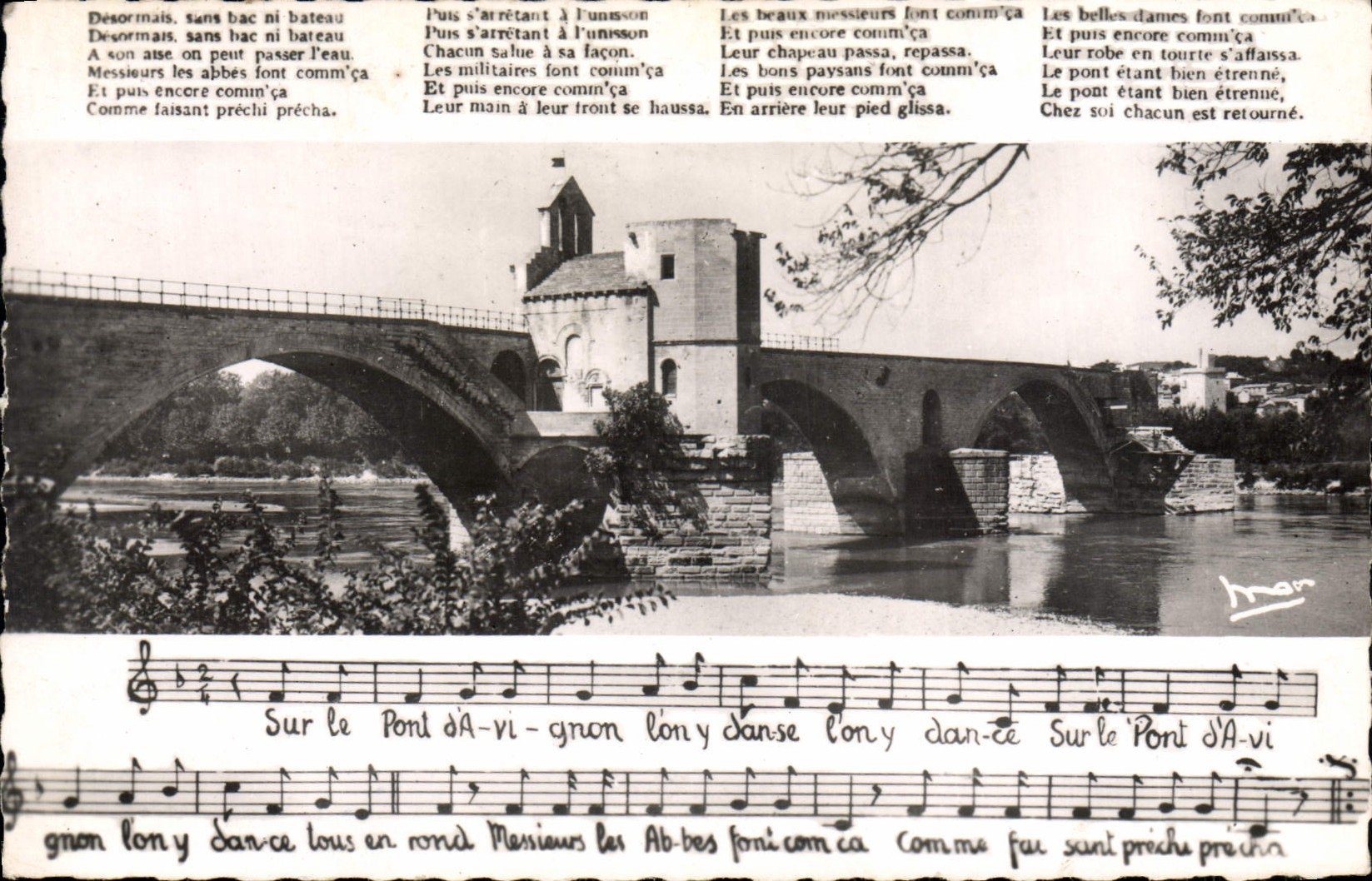 CPM Pont d'Avignon 