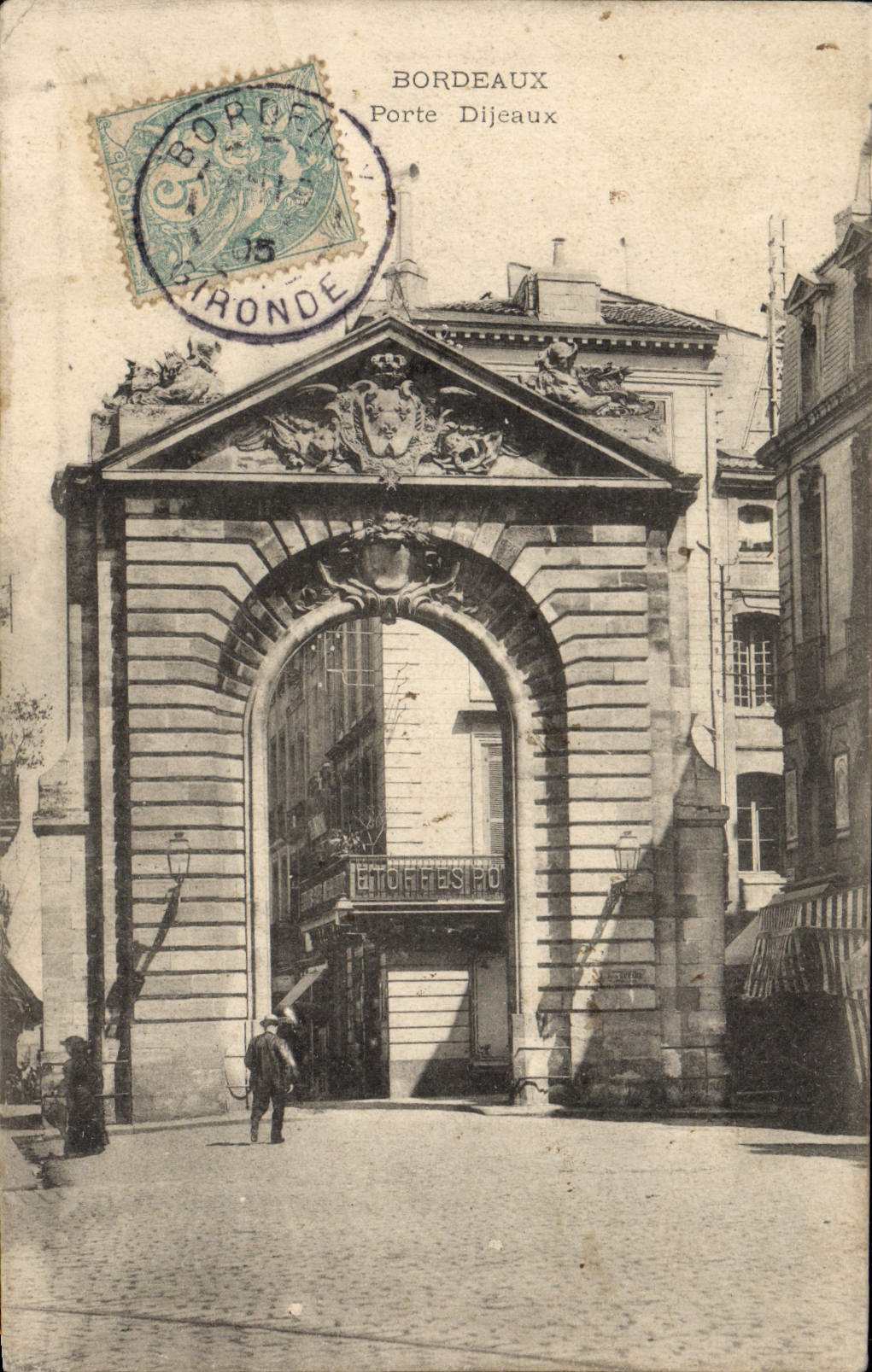 CPA Bordeaux Porte Dijeaux