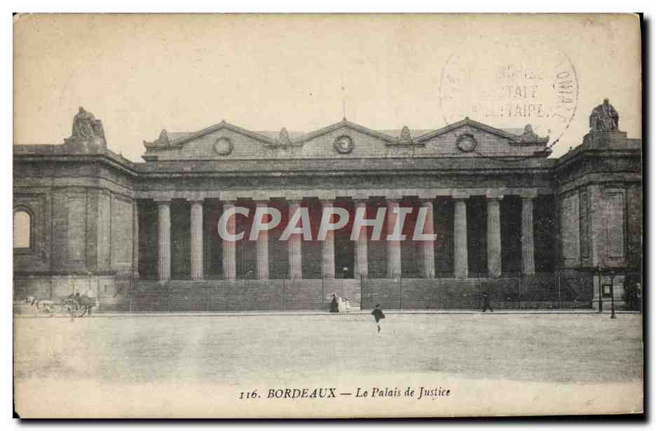 CPA Bordeaux Le Palais de Justice