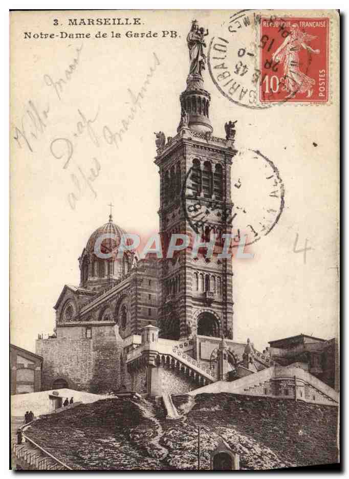 CPA Marseille Notre Dame de la Garde