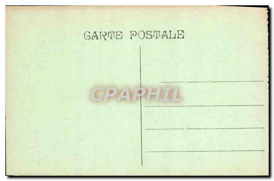CPA Marseille Pont Transbordeur — Rückseite