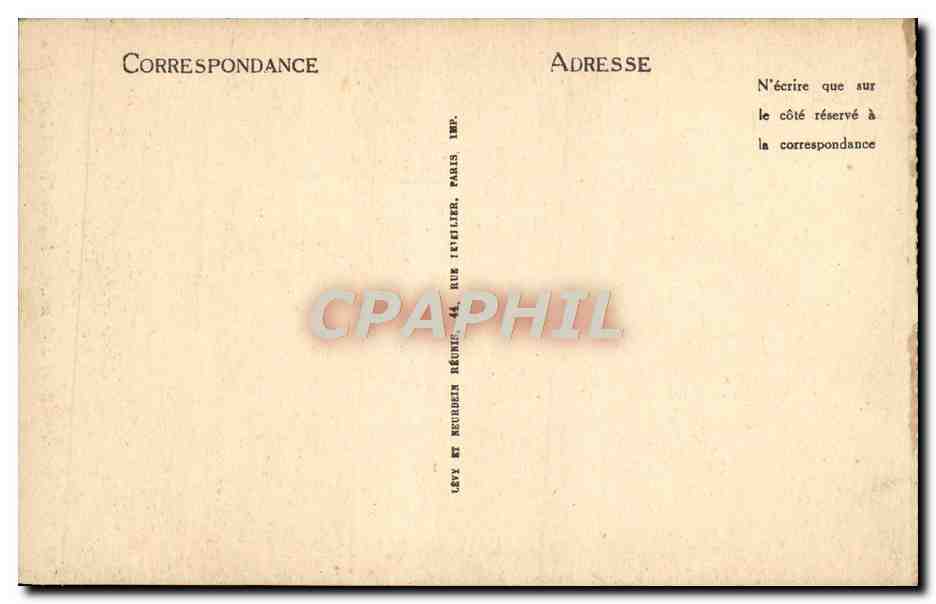 CPA Bourges Hotel Lallemant Facade Est — Verso