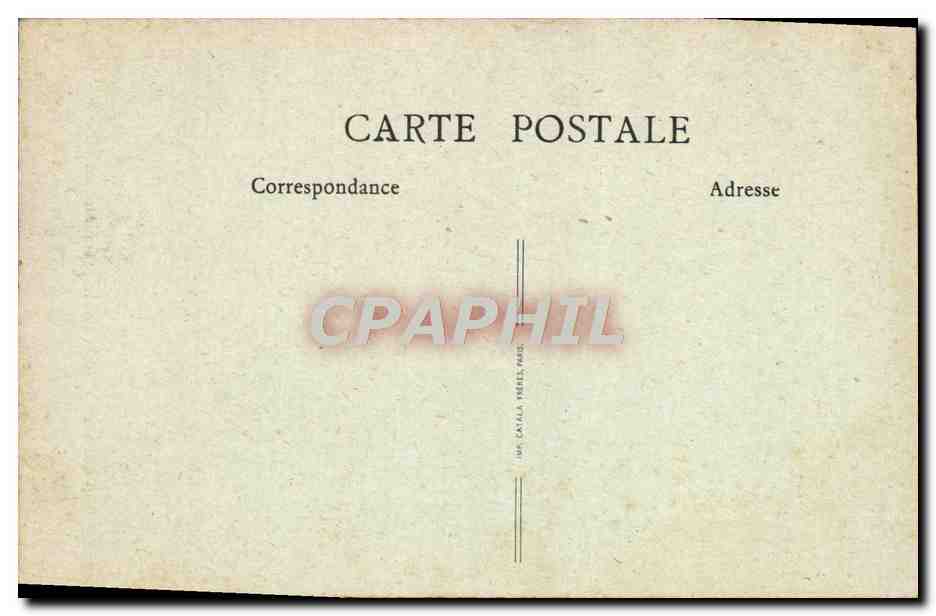 CPA Cabanel Saint Louis Prisonnier En Palestine — Verso