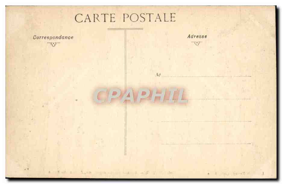 CPA Compiegne Palais Salon de Stuc Napoleon 1er — Verso
