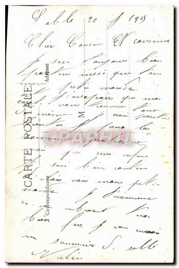 CARTE PHOTO Soldat Militaria — Rückseite