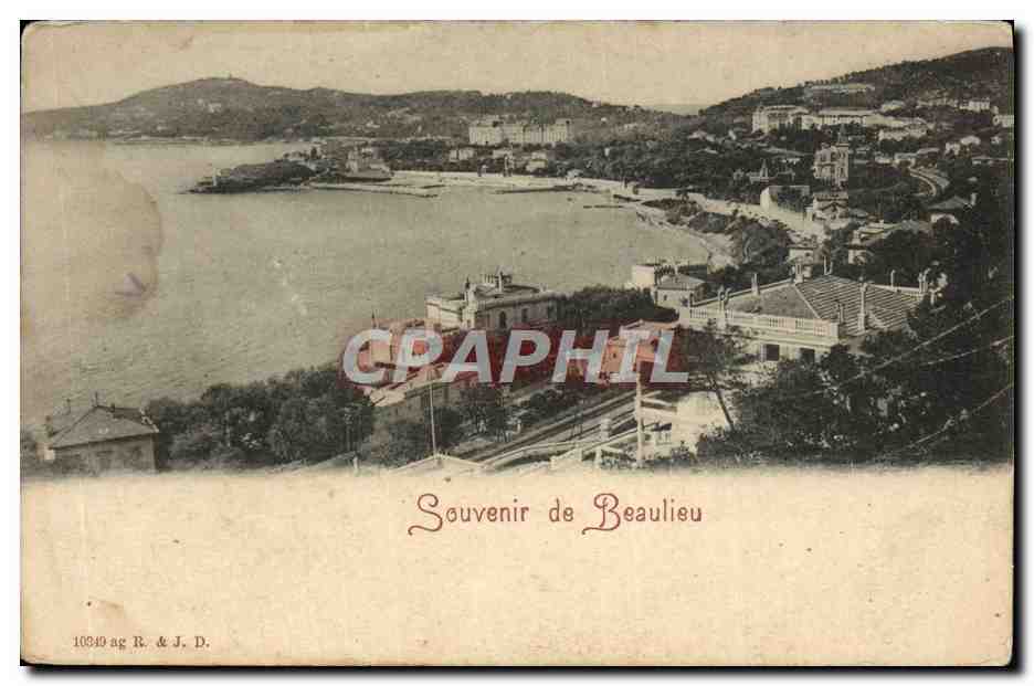 CPA Souvenir De Beaulieu